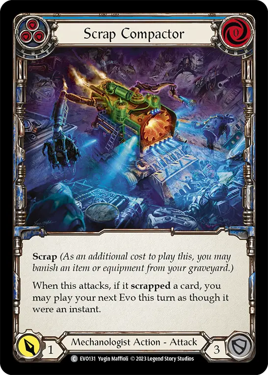 Scrap Compactor — Rainbow Foil