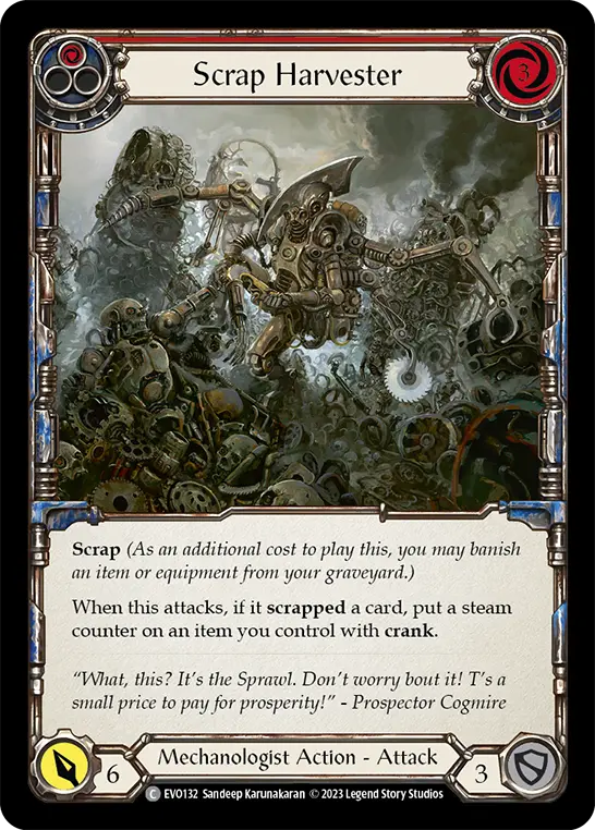 Scrap Harvester — Rainbow Foil