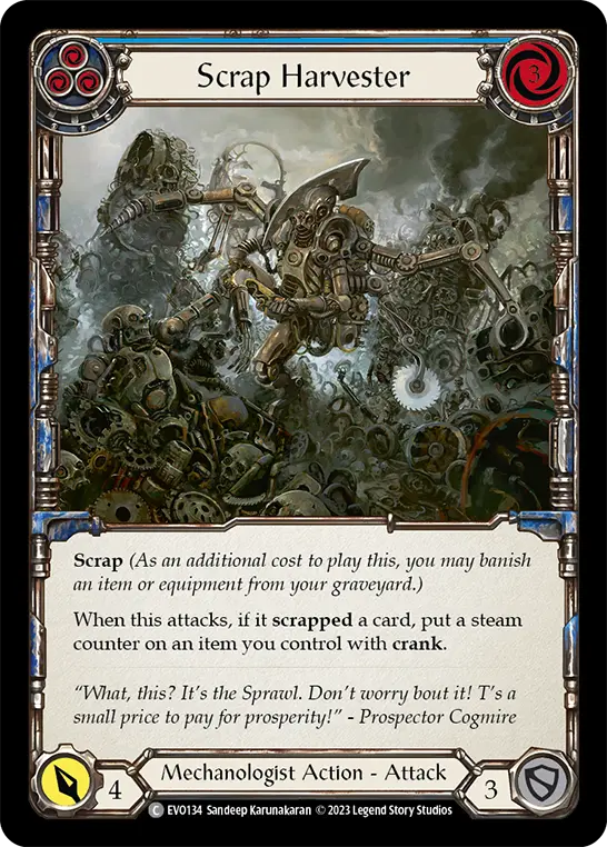 Scrap Harvester — Rainbow Foil