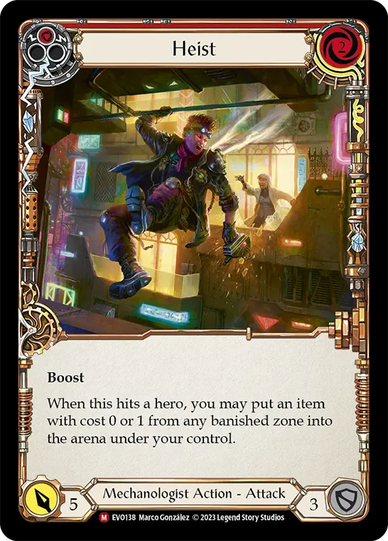 Heist — Rainbow Foil