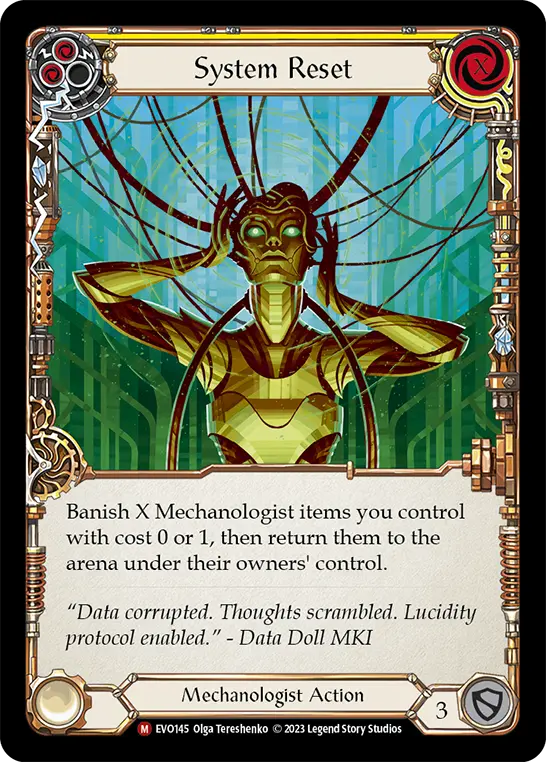 System Reset — Rainbow Foil