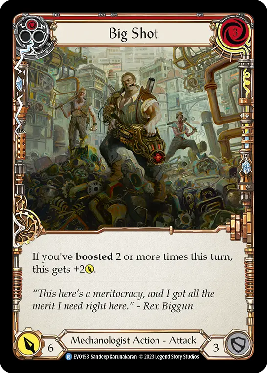 Big Shot — Rainbow Foil