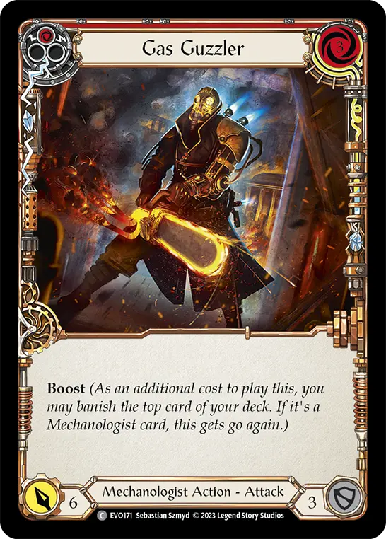 Gas Guzzler — Rainbow Foil