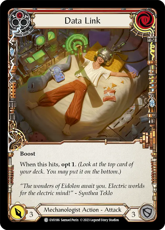 Data Link — Rainbow Foil