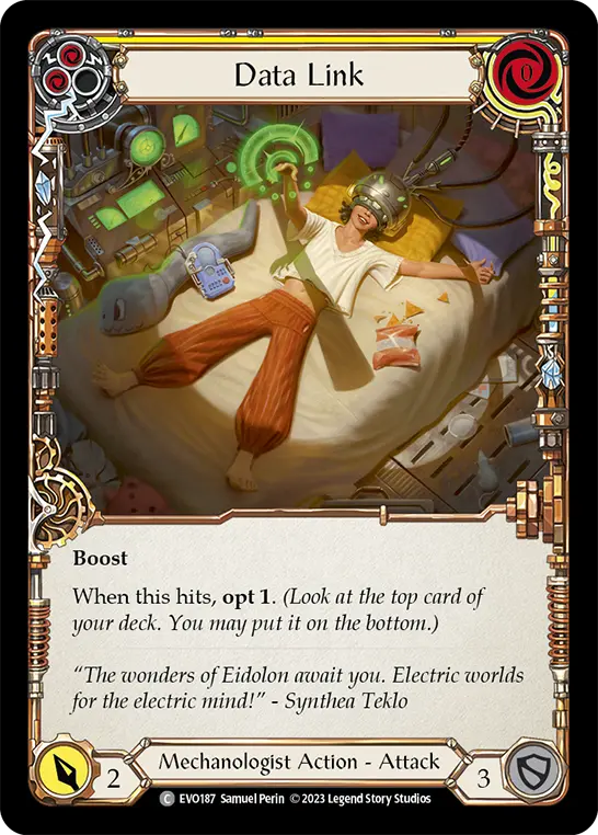 Data Link — Rainbow Foil