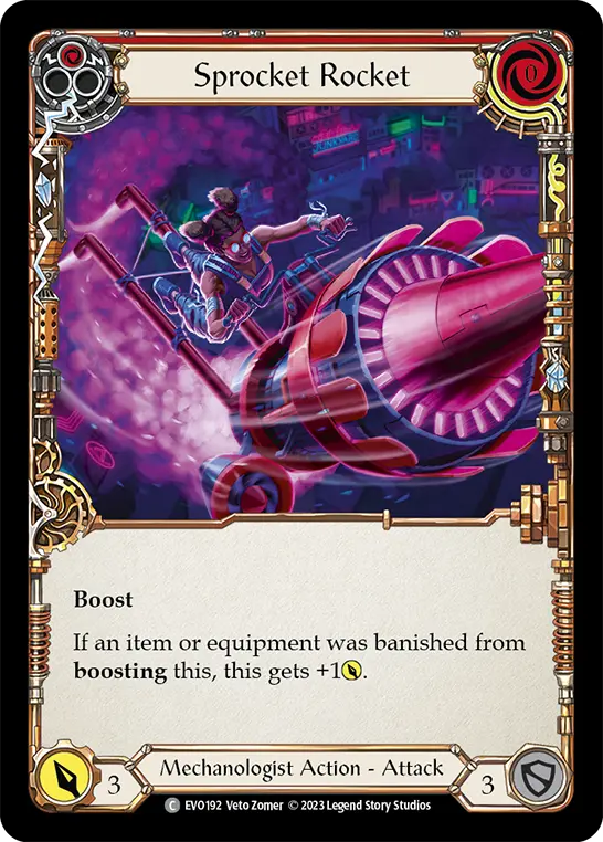 Sprocket Rocket — Rainbow Foil
