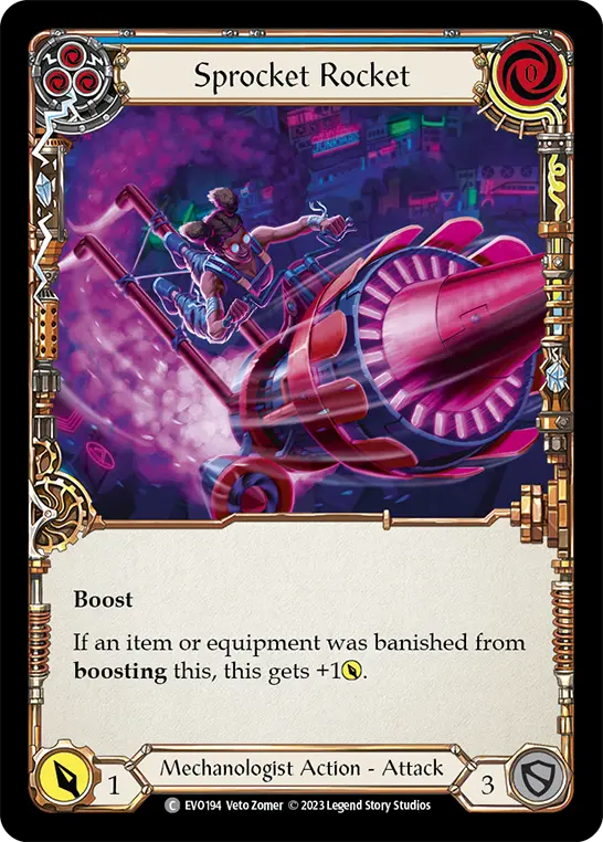 Sprocket Rocket — Rainbow Foil