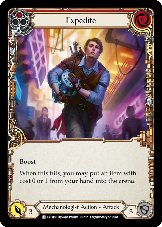 Expedite — Rainbow Foil