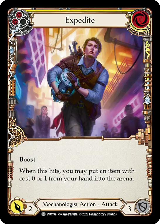 Expedite — Rainbow Foil