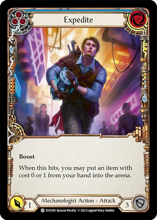 Expedite — Rainbow Foil