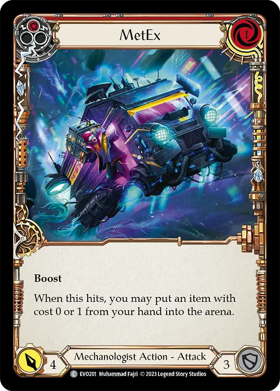 MetEx — Rainbow Foil