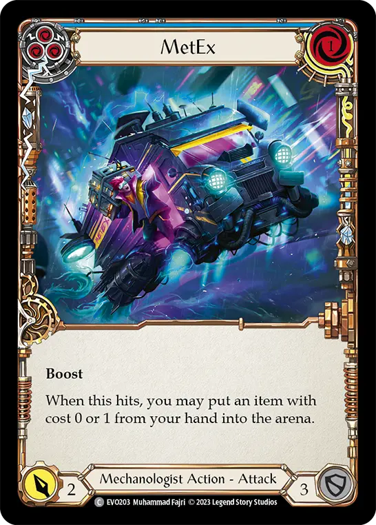 MetEx — Rainbow Foil