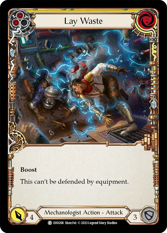 Lay Waste — Rainbow Foil