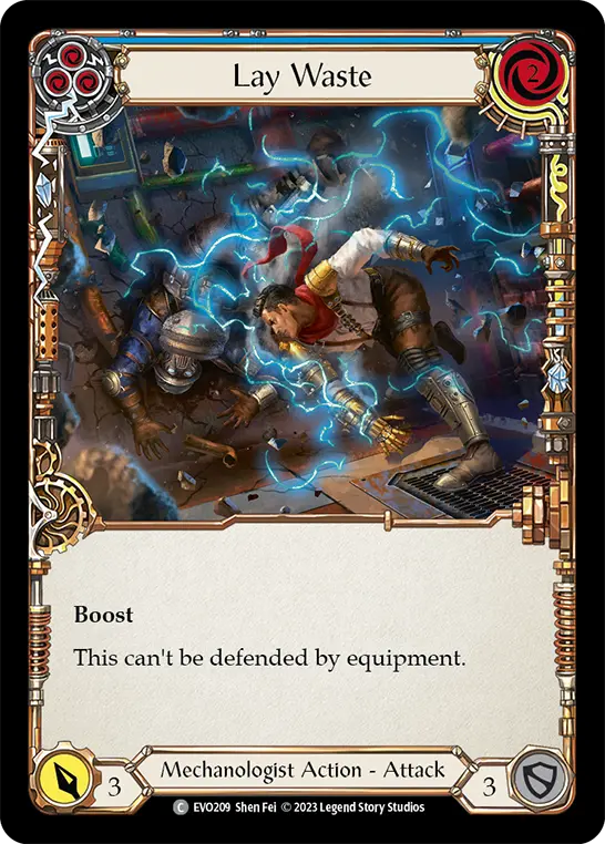 Lay Waste — Rainbow Foil