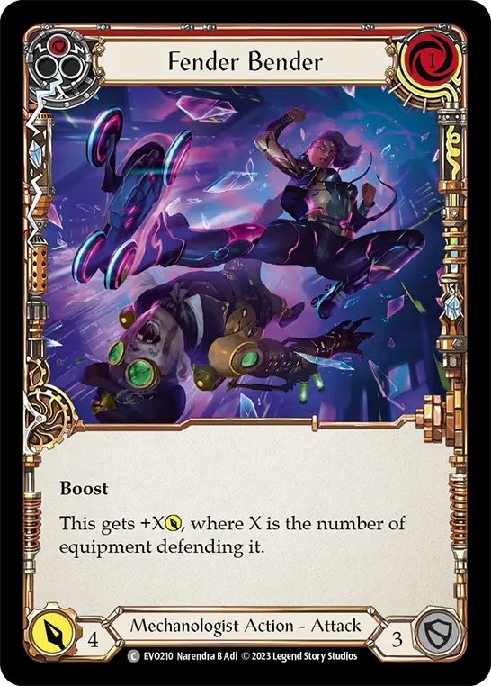 Fender Bender — Rainbow Foil