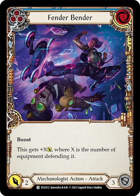 Fender Bender — Rainbow Foil