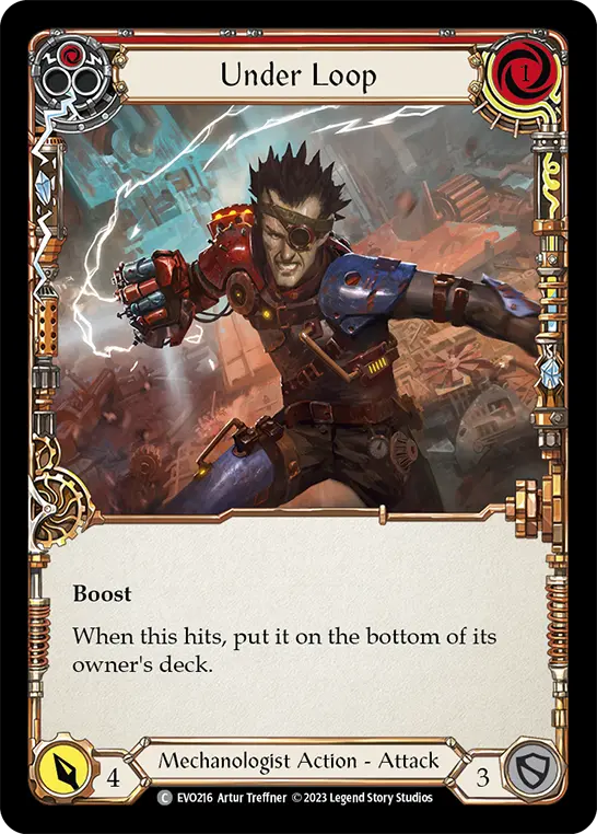 Under Loop — Rainbow Foil