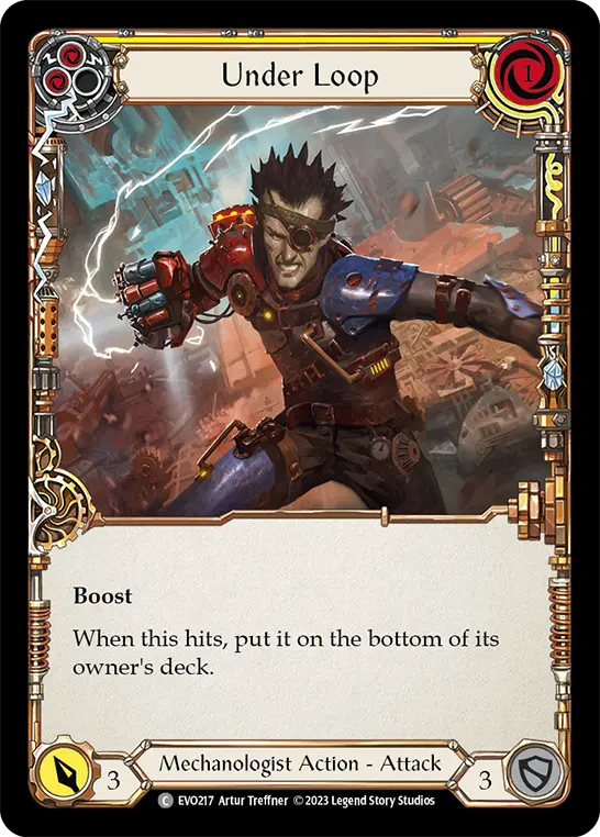 Under Loop — Rainbow Foil