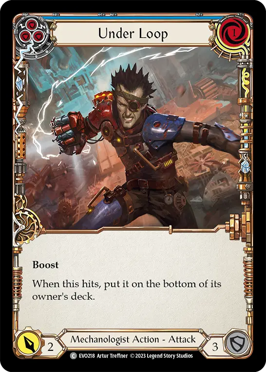 Under Loop — Rainbow Foil