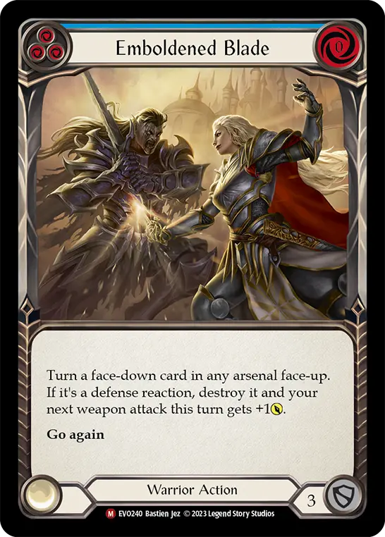 Emboldened Blade — Rainbow Foil