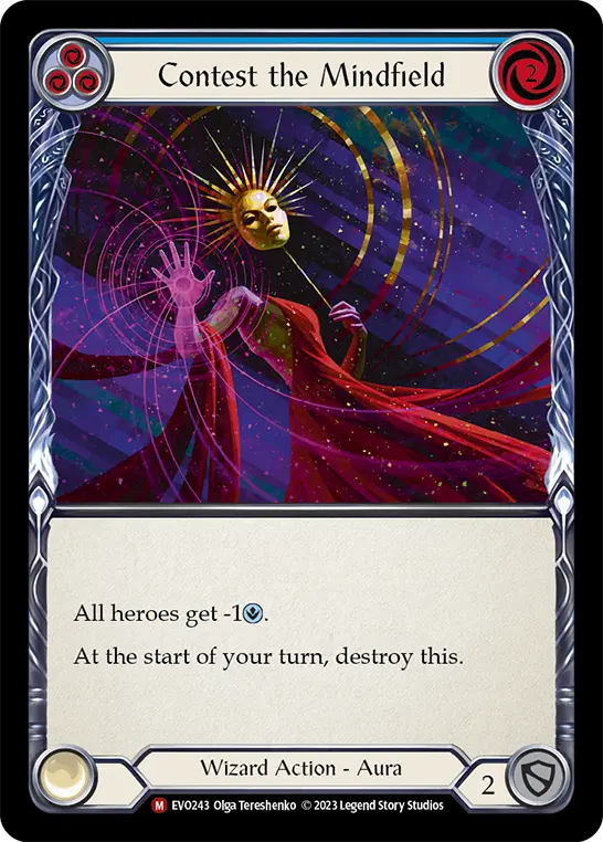 Contest the Mindfield — Rainbow Foil