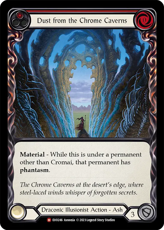 Dust from the Chrome Caverns — Rainbow Foil