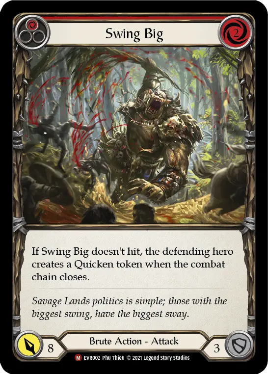 Swing Big — Rainbow Foil