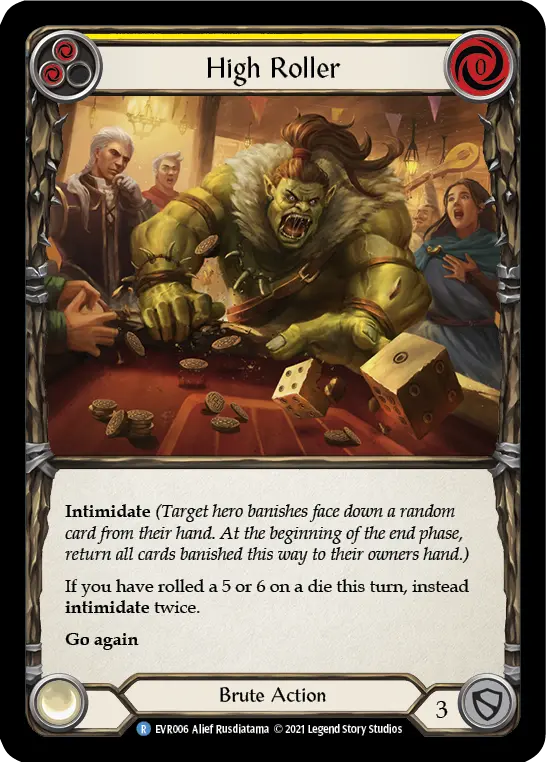 High Roller — Rainbow Foil