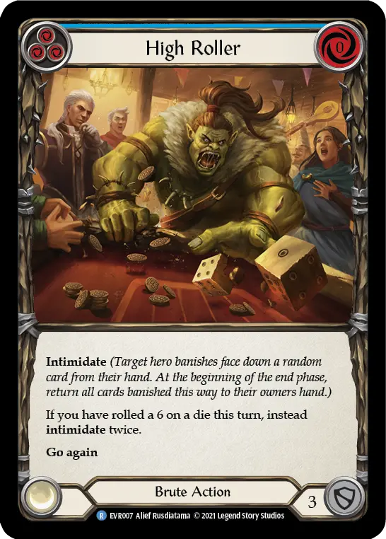 High Roller — Rainbow Foil