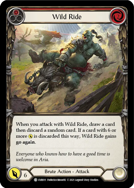 Wild Ride — Rainbow Foil