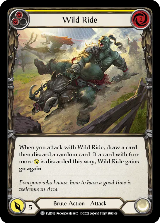 Wild Ride — Rainbow Foil