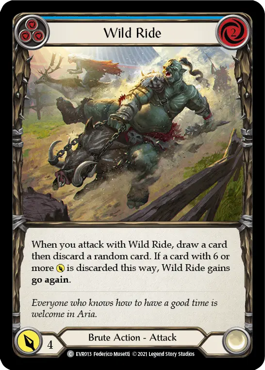 Wild Ride — Rainbow Foil