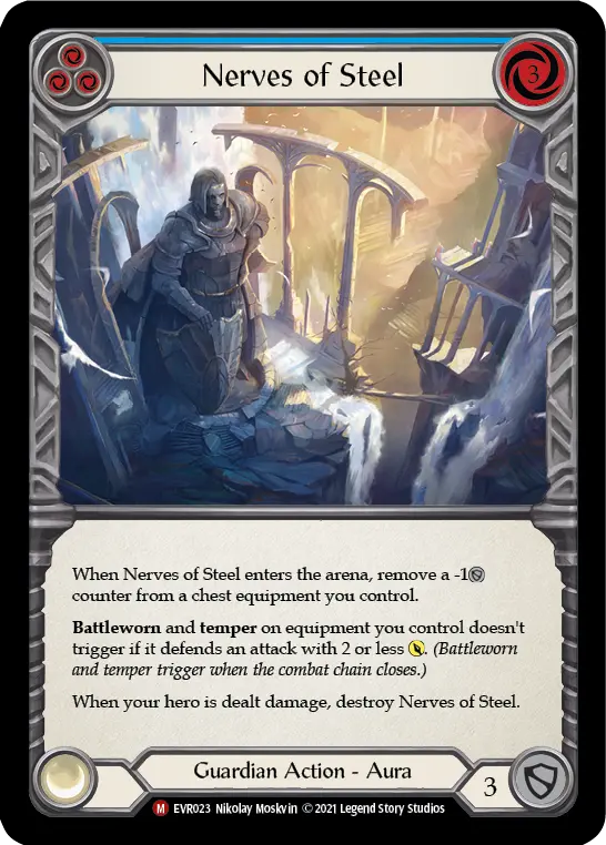 Nerves of Steel — Rainbow Foil