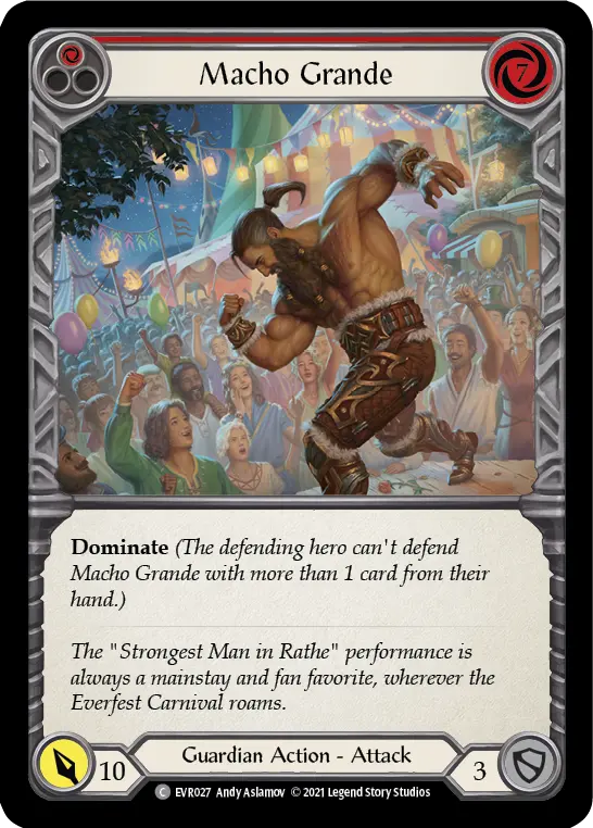 Macho Grande — Rainbow Foil