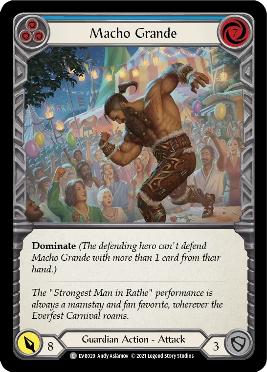 Macho Grande — Rainbow Foil