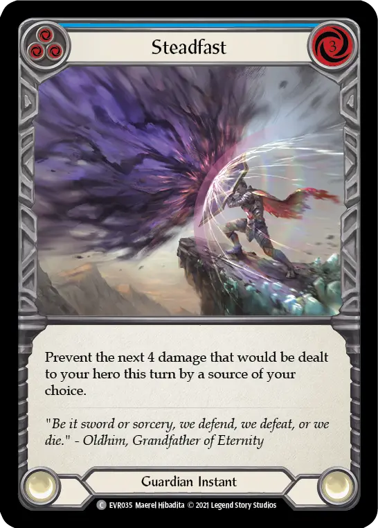 Steadfast — Rainbow Foil