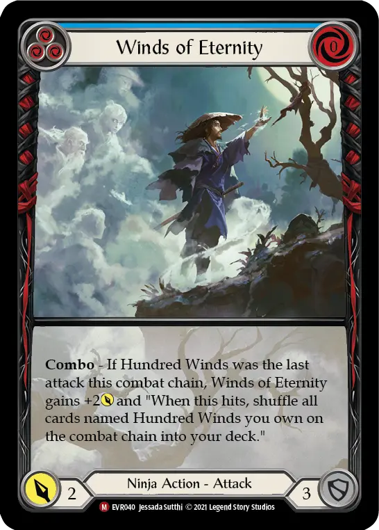 Winds of Eternity — Extended Art — Rainbow Foil