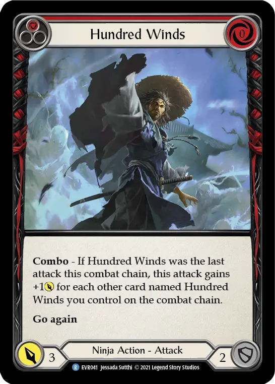 Hundred Winds — Rainbow Foil