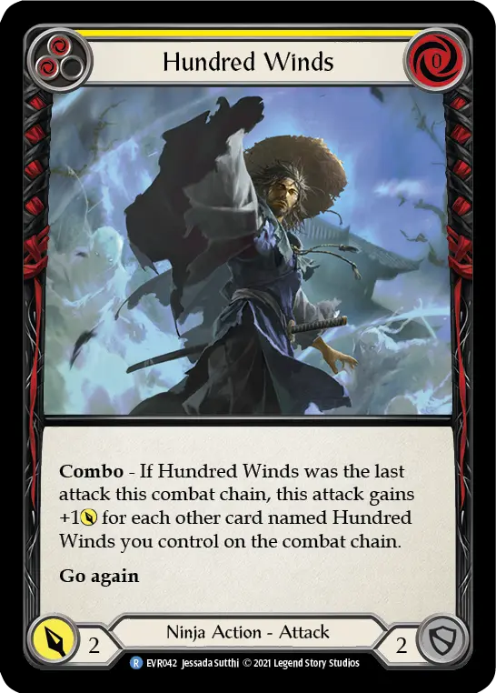 Hundred Winds — Rainbow Foil