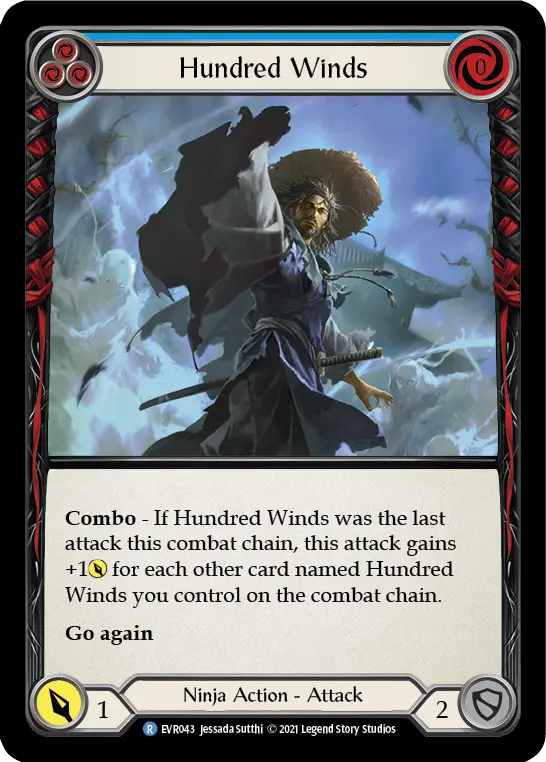 Hundred Winds — Rainbow Foil