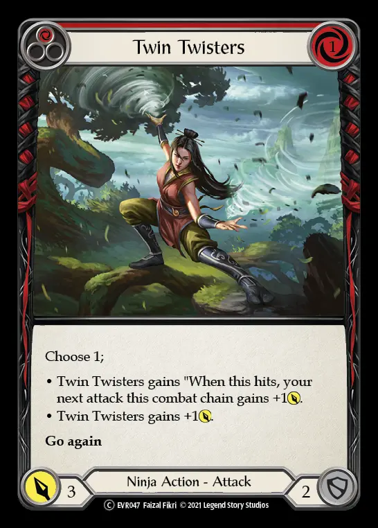 Twin Twisters — Rainbow Foil