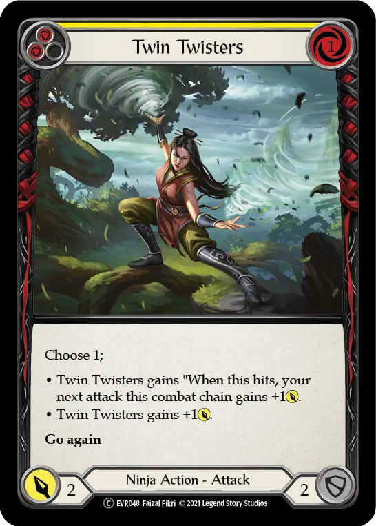 Twin Twisters — Rainbow Foil