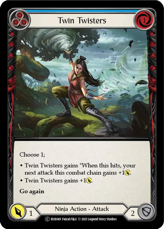 Twin Twisters — Rainbow Foil