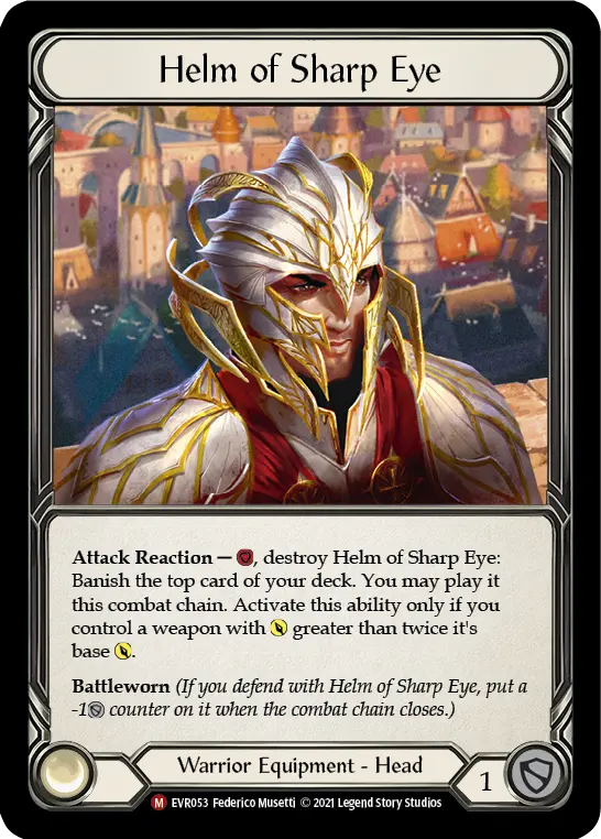Helm of Sharp Eye — Cold Foil