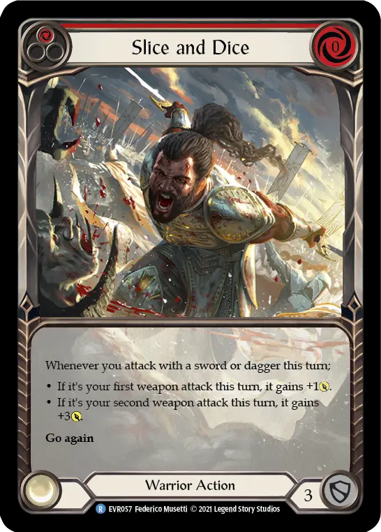 Slice and Dice — Extended Art — Rainbow Foil