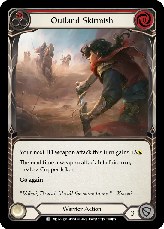 Outland Skirmish — Rainbow Foil