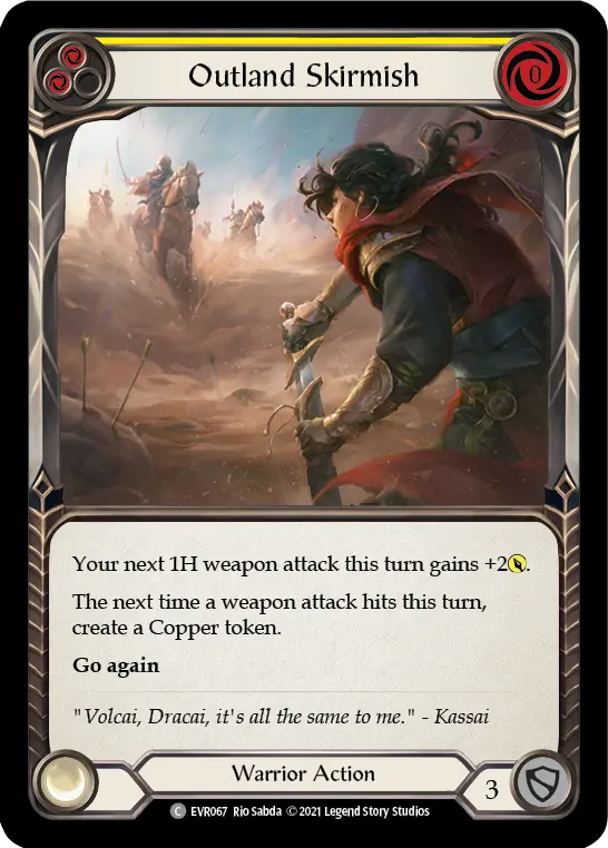 Outland Skirmish — Rainbow Foil