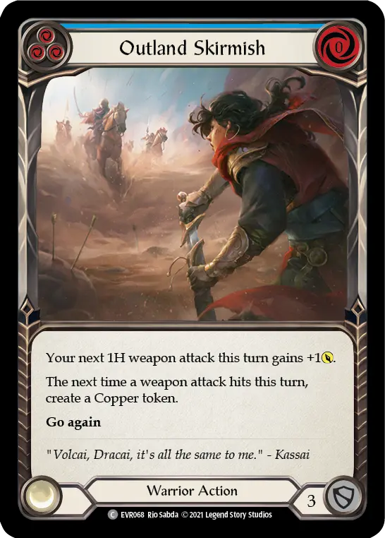 Outland Skirmish — Rainbow Foil