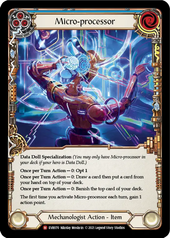 Micro-processor — Rainbow Foil