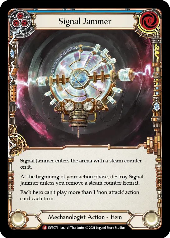 Signal Jammer — Rainbow Foil